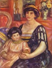 Haga click para ver la imagen ampliada portrait of madame duberville with her son henri.jpg